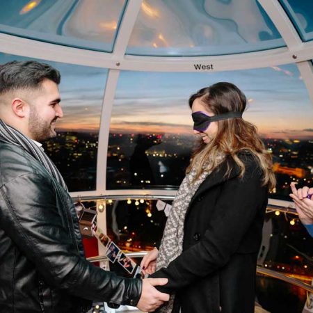 Marriage Proposal On The London Eye