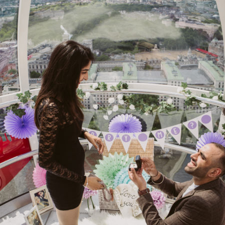 propose on the London eye