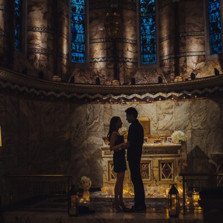 proposal at Fitzrovia chapel